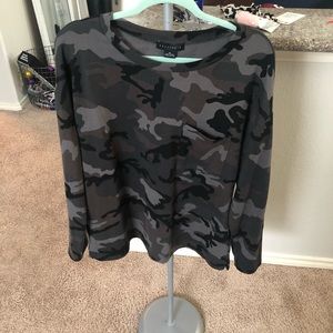 Black Camo Sanctuary Long Sleeve